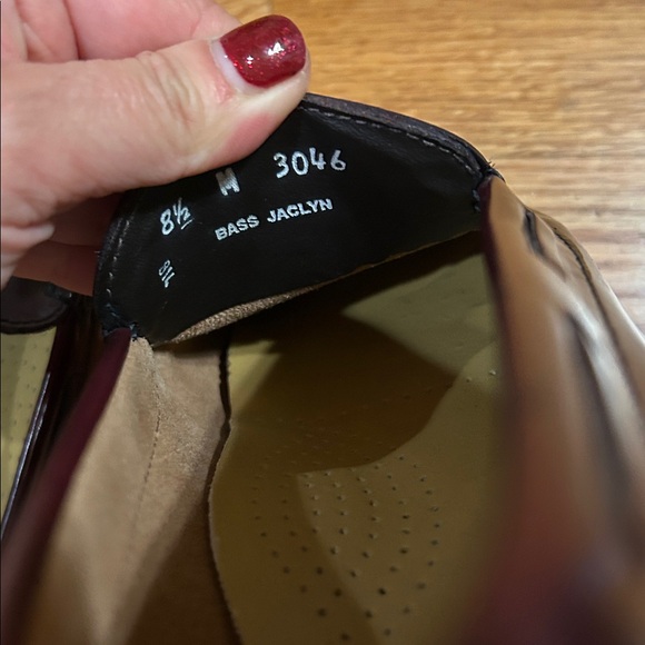 G.H Bass Women’s Weejuns Tassel Loafer Wine Red Burgundy Leather Jaclyn Size 8.5 - Picture 9 of 12